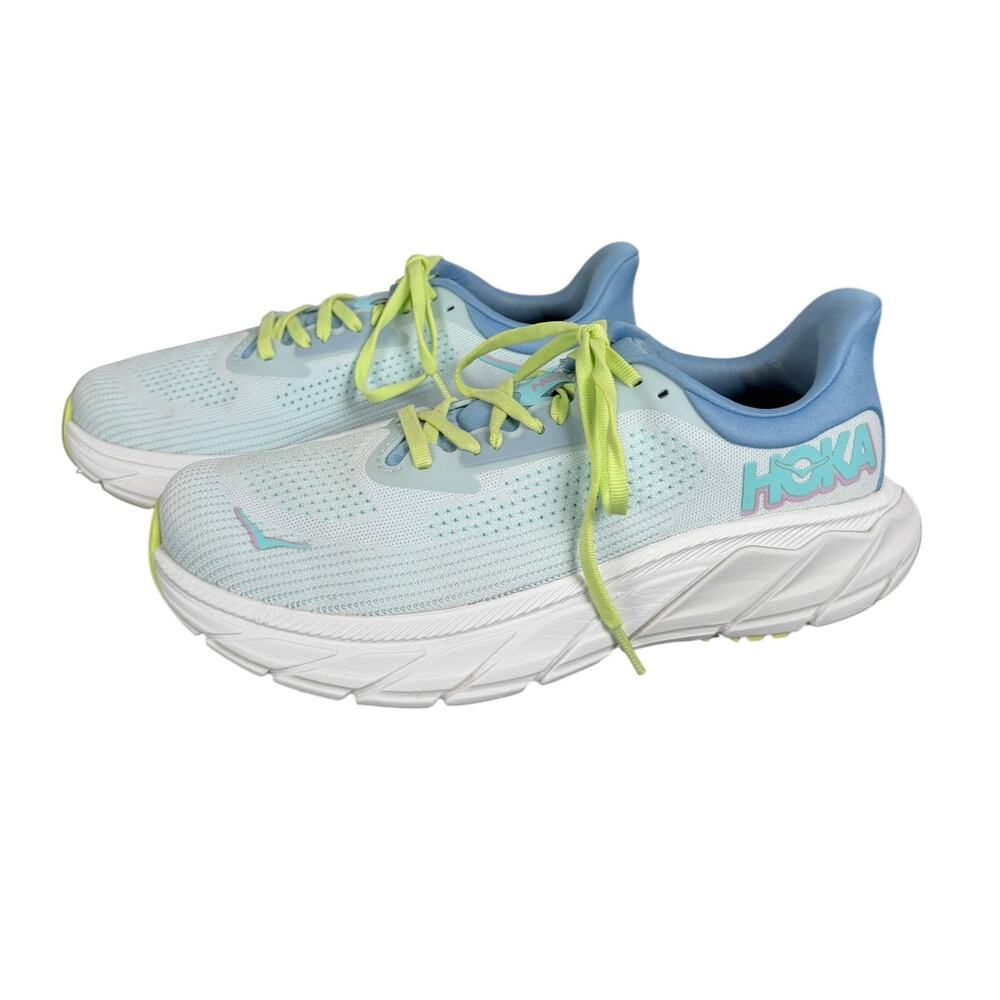Hoka Arahi 7 Shoes Illusion Dusk Blue Women’s 8 Wide Athletic Running Sneakers - Picture 5 of 12